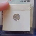 First Step On The Moon Eyewitness 10mm Mini-coin With Coa- Solid Platinum