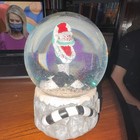 Beetlejuice Sandworm Snow Globe Gothic Free Standing Glitter Battery Powered