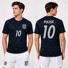 Patriotic Us Football Shirt 2026 Cup Customized Name   Number Soccer Fans Top