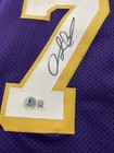 Dennis Rodman Signed Autographed Xl Lakers Jersey Beckett Coa  cbmh 