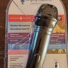 The Singing Machine Smm107 Wireless Microphone Karaoke New Open Box 100 Ft Range