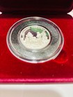 1990-1991 Mickey s Holiday Treasures Commemorative Proof 5th 999 Silver 1 Ounce