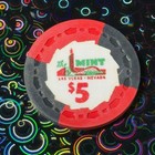  5 The Mint Casino Chip Las Vegas Nv