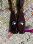 Original Brand Cowboy Tack Stamped Braided Rawhide Headstall Free Shipping