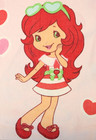 Strawberry Shortcake Toddler Sheet Set Fitted   Flat Sheets Pink Y2k Vintage
