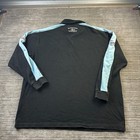 Glasgow Warriors Cotton Traders Rugby Jersey Mens 2xl Xxl Black