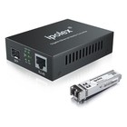 Gigabit Multi-mode Lc Fiber To Ethernet Media Converter With Sfp Sx Module  1   