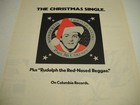 Paul Mccartney Christmas Single Plus Rudolph    Original 1979 Promo Poster Ad