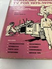 Vintage Audel 1975-1976 Servicing Admiral Tv Manual - By Stan Prentiss