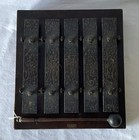 Vgc Antique Deagan Door Plate Dinner Chime Model 500 5 Tone Xylophone   Beater