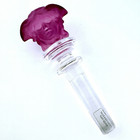 Versace Rosenthal Medusa Amethyst Austrian Crystal Wine Bottle Stopper With Box