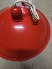 Vintage Gas Station Barn Light Industrial Hanging Light Shade Red See Details 