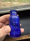 Bromo-seltzer Emerson Drug Co  Blue Medicine Bottle Baltimore Medicines   Cures