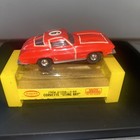 Aurora Tjet  63 Corvette Stingray Red Slot Car  1356 From 1963- 72 With Box