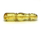 Islamic Minaret Prayer Beads 2 Insects Baltic Amber Imam Barrel 10mm 2 8g 17627