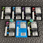 7 Pop Rocks Candy Packs Punch grape watermelon apple cotton strawberry blue Razz