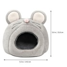 Hedgehog Hideout For Cage Guinea Pig Pet Bed Small Animal Warm