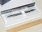 New Cross Rolling Ball Ink Pen Stylo Roller Satin Black At0625-2 Adobe Logo Usa