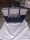 Michael Kors Medium Jet Set Carryall Love Tote
