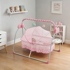 Electric Baby Swing Bed Crib Cradle Infant Rocker Basket Bedside Bassinet Remote