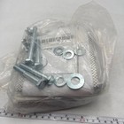 Parking Curb Glue Down Kit Cs-gd-4  Stainless Steel For 96in Car Stops 5xpr4