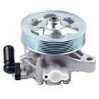 Power Steering Pump W  Pulley For 08-12 Honda Accord Ex Lx 2 4l Dohc 21-5495