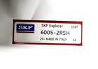 Skf 6005-2rs c3 Double Rubber Seal Ball Bearing 25x47x12mm New Italy