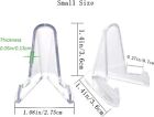 25 Coin Stand 1 4  Acrylic Easel Stands Coin Display Holder For Displaying