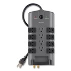 Belkin Bp11223008 4320 J 12 Ac Outlets Pivot Plug Surge Protector - Gray New