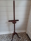 Vintage 1980 s The Bombay Co Wood Painter s Easel Pedestal 52  Adjustable