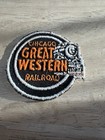 Vintage Great Western Railway Chicago Sew-on Patch