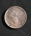 Philippines 1936-m 50 Centavos Low Mintage Silver Coin