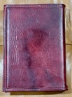 Genuine Leather Cover For The Open Bible 1976 Size 3 Gregg Manufacturing Sword