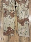 Vintage 80s Us Military Pants Medium Long Chocolate Chip Camo Desert Storm