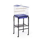 Prevue Pet Products Bird Cage Stand With Shelf  Black  sp445blk 