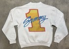 Rare  Vintage 1992 Sammy Swindell Tmc Trucking Sprint Car Sweatshirt - Medium
