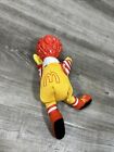 Vintage Ronald Mcdonald 6-inch Plush Doll With Plastic Head   mcdonald s  2002 