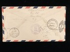 Pa Harrisburg Oct 25 1930 First Flight Air Mail Ny-los Angeles  447 Signed Pm