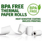Bpa Free Thermal Paper Rolls 3 1 8  X 230  - 40 Rolls Premium Pos Receipt Paper 