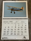 1992 Kollsman Sponsored Calendar Souvenir New England Escadrille Warbird Airshow