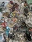 50 Bags Of Beads   Jewelry Making Supplies Mystery Lot Grab Bag
