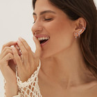 4 Pairs 925 Sterling Silver Earrings Set For Women Small Hoop Earring Sets For M