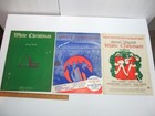 Lot 11 Vtg 1940s-1950s Christmas Sheet Music Rudolph White I Saw Mommy Kissing