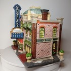Village Holiday Christmas 2015 Ceramic Enchanted Forest Movie Theater  289-0449