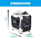 Pulsar 1500 Watt Portable Lightweight Inverter Generator For Camping