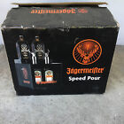 Jagermeister Speed Pour Machine 2 Bottle Freezer W  2 Bottle Neck Extenders 