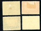 Usastamps Unused Us 1913 Panama-pacific Scott 397  398  399  400 Og Mhr Scv  216