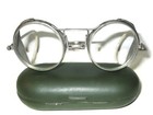 Antique Wellsworth Mesh Goggles Safety Glasses Vtg Cool Old Steampunk Spectacles