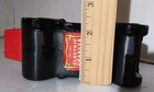 Vintage Avon Black red Electric Charger Car After Shave Decanter Bottle Empty