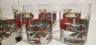 Vintage Set Of 6 Georges Briard The Hunt Highball Glasses 1950 s Tartan Plaid
